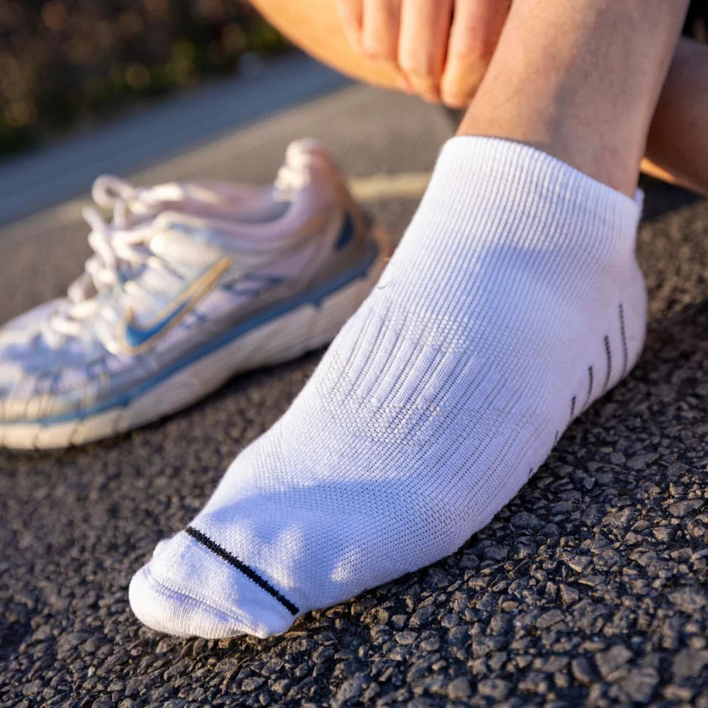 technical bamboo trainer socks by Swole Panda