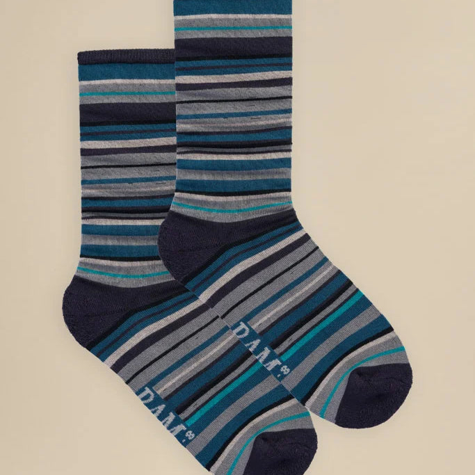 Set of striped bamboo socks by BAM