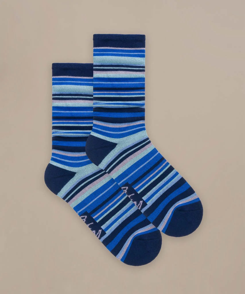 Set of striped bamboo socks by BAM
