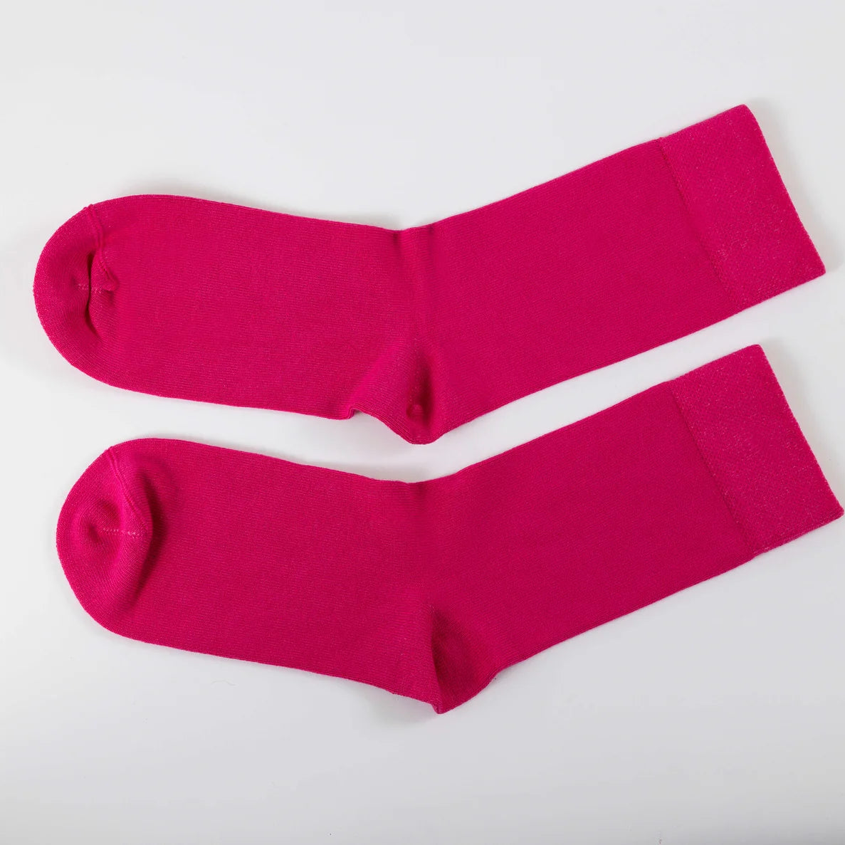 bright pink bamboo socks by Pairs Scotland