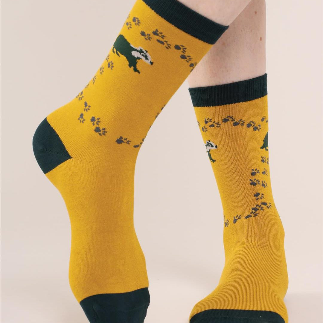 Bamboo badger socks