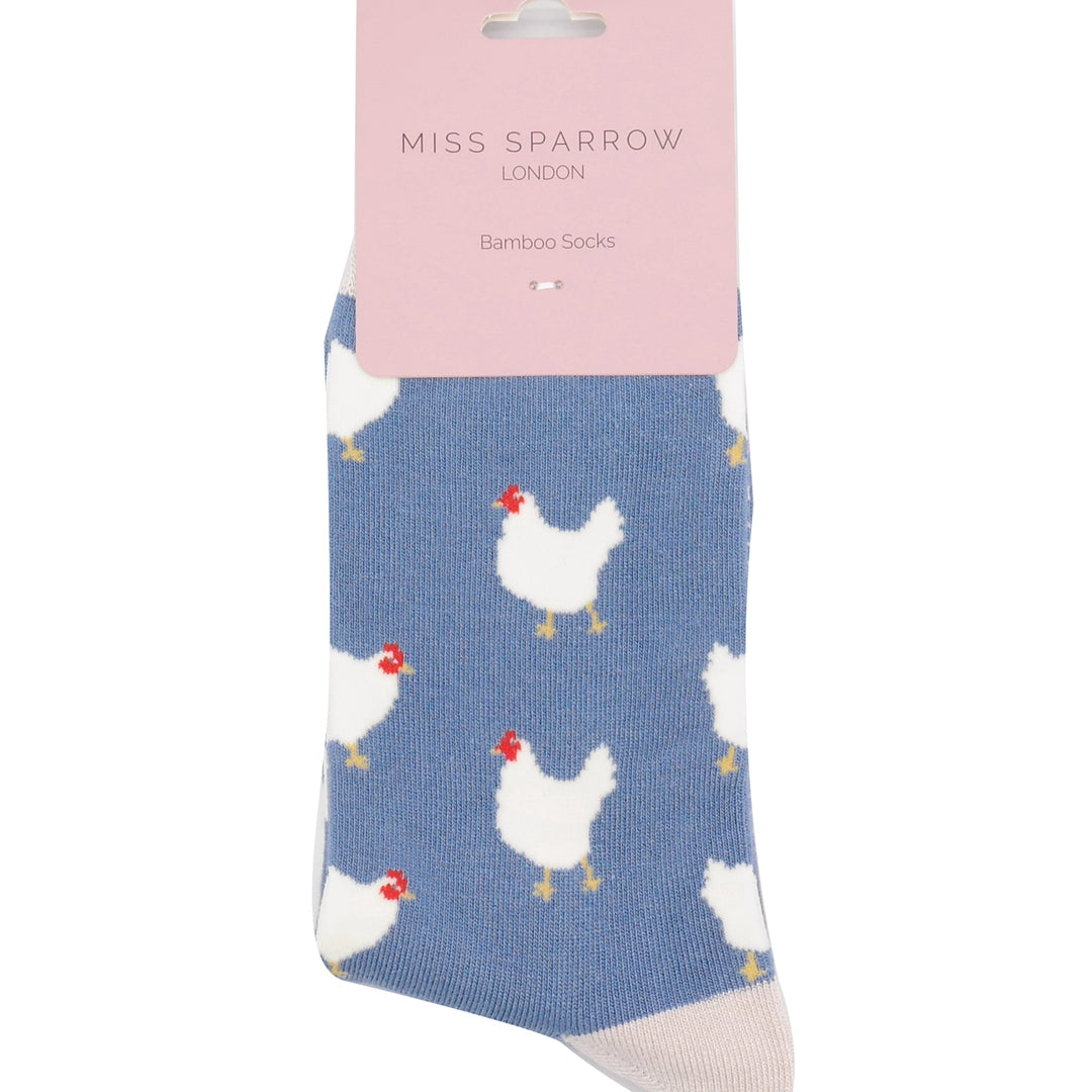 bamboo socks with a music theme