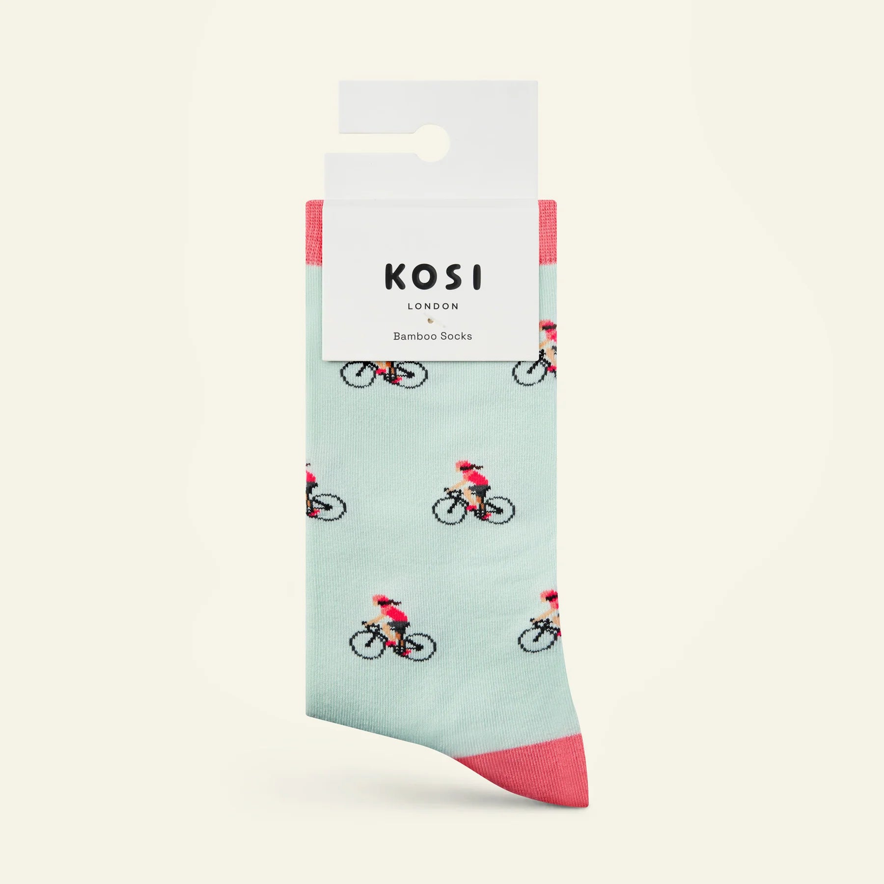 bamboo socks with cycling theme by Kosi