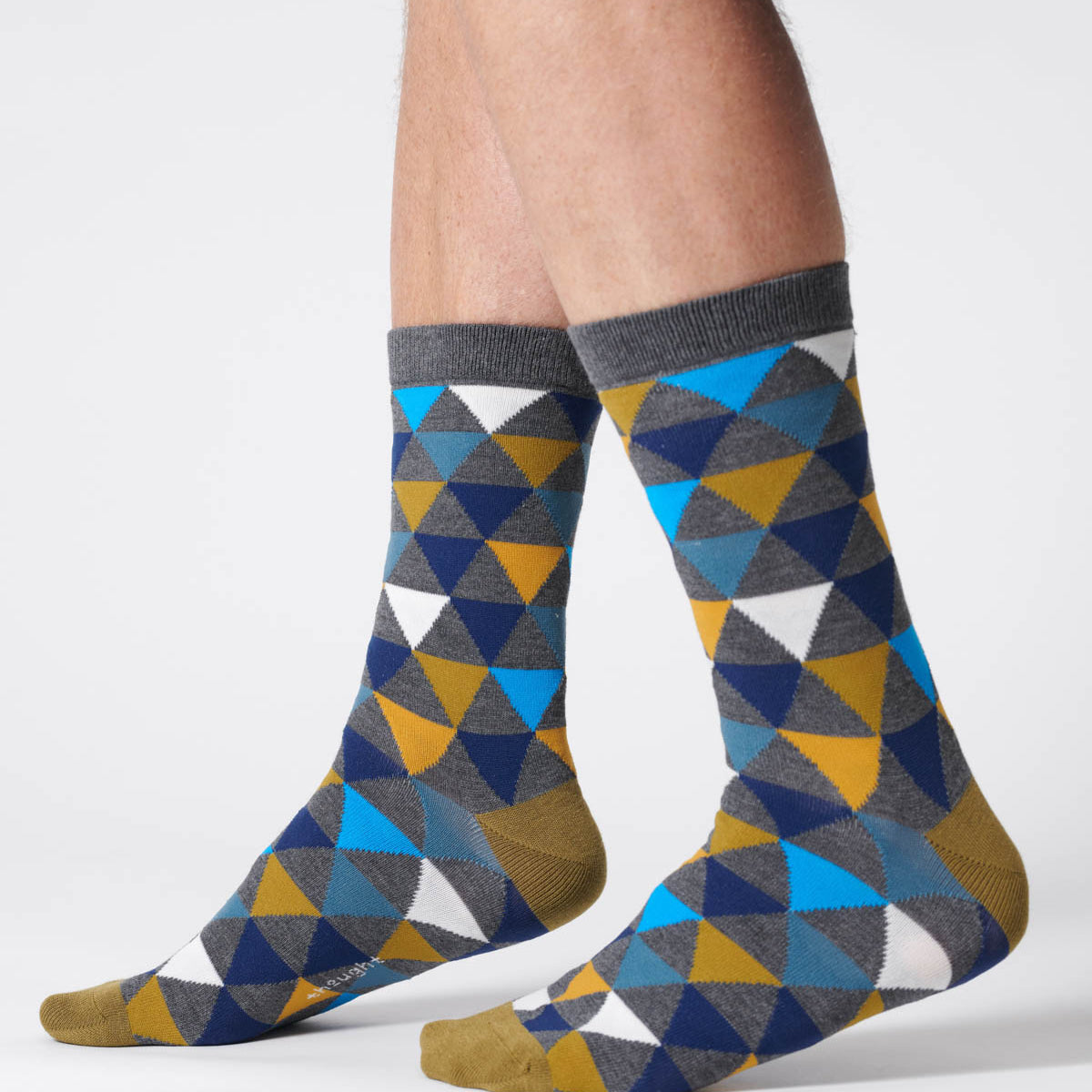 triangle bamboo socks by Thought