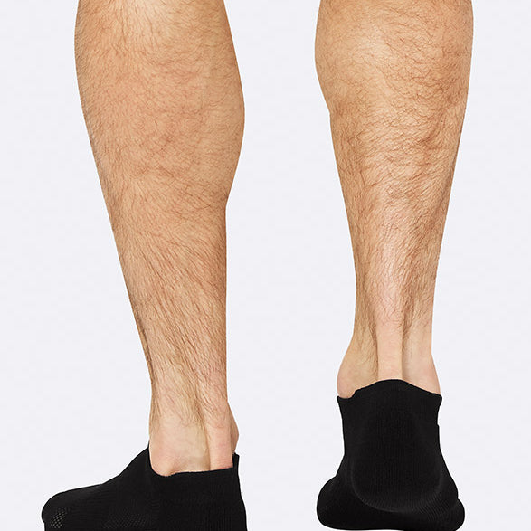 Boody Men's Active Bamboo Sports Sock in Black, Size UK 6-11-bamboofeet