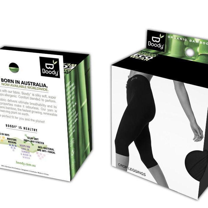 Boody Bamboo Crop Leggings-bamboofeet