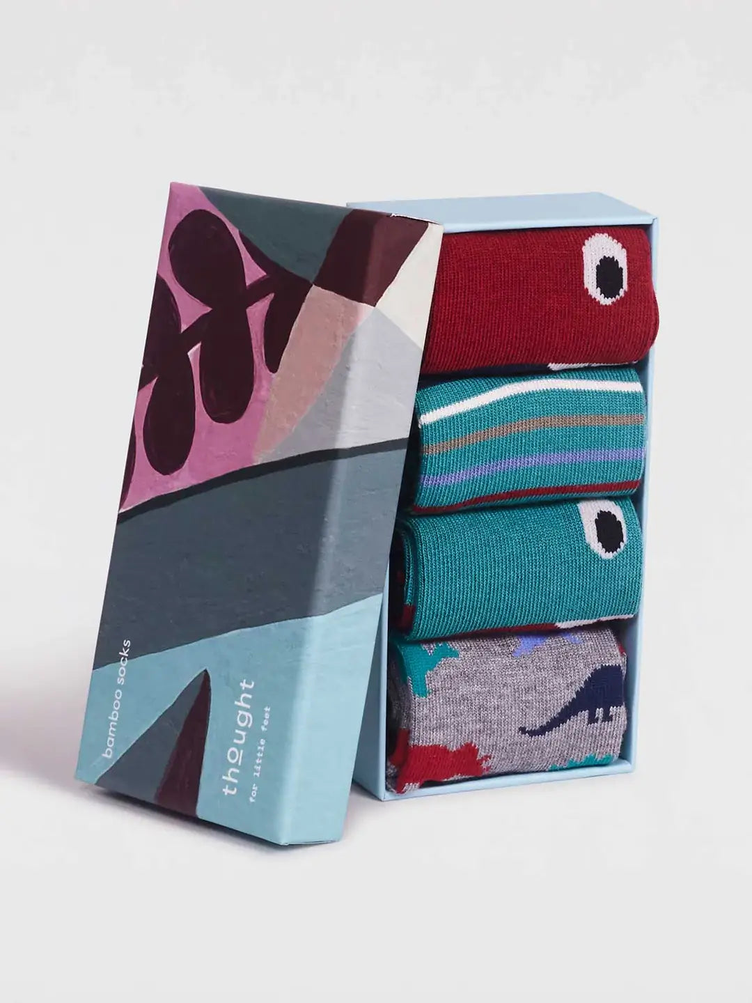 Bamboo socks children's gift box by Thought