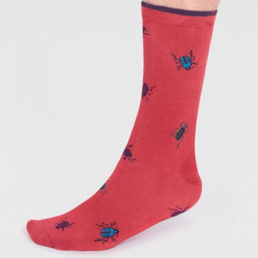 Bug design bamboo socks