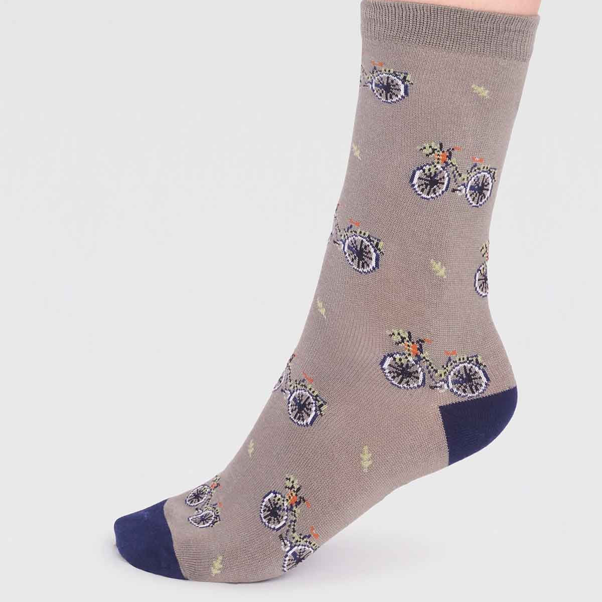 Bike bamboo socks by Thought