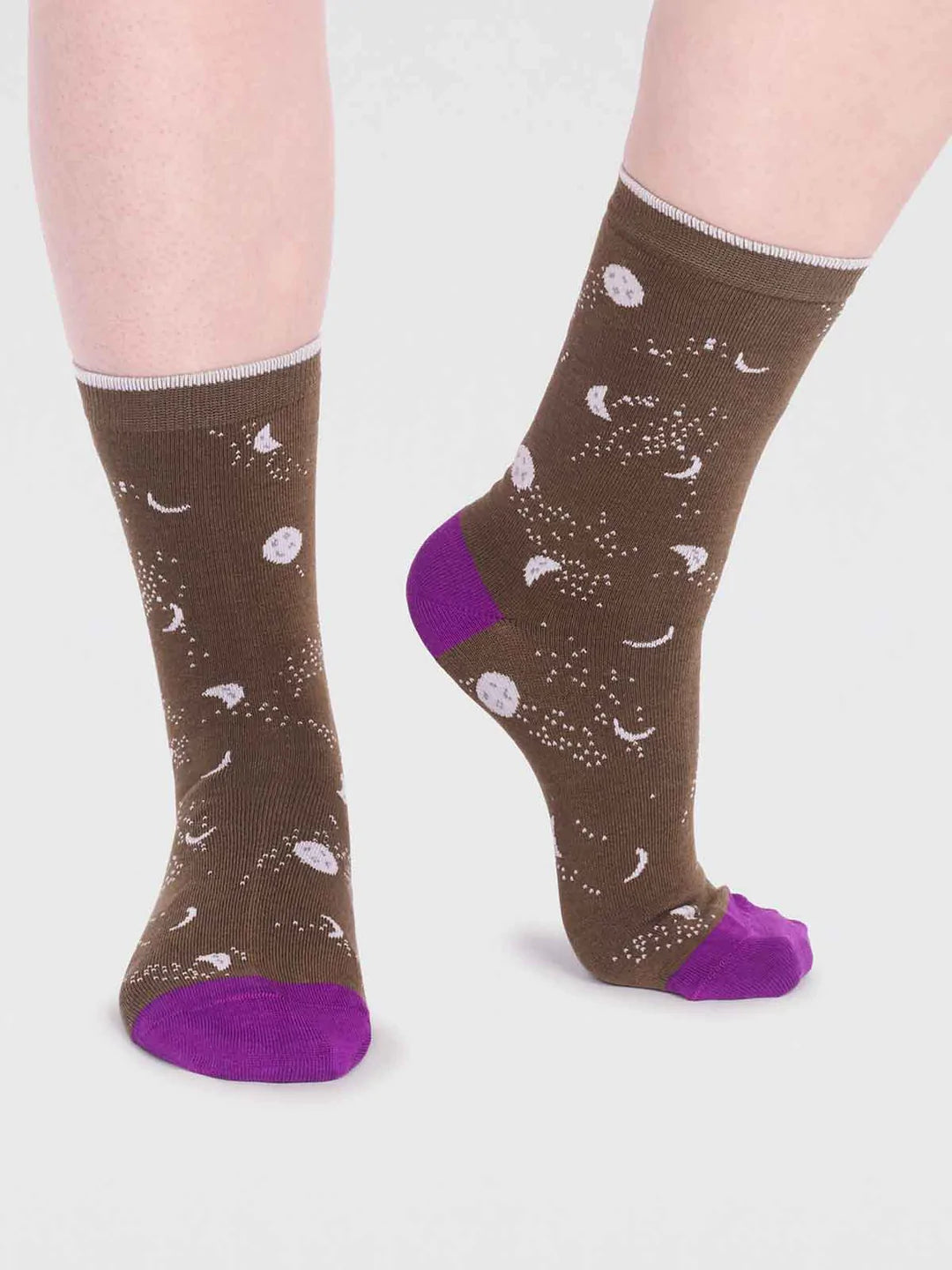Grey bamboo socks by Thought