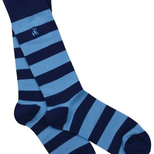 extra large striped bamboo socks for men