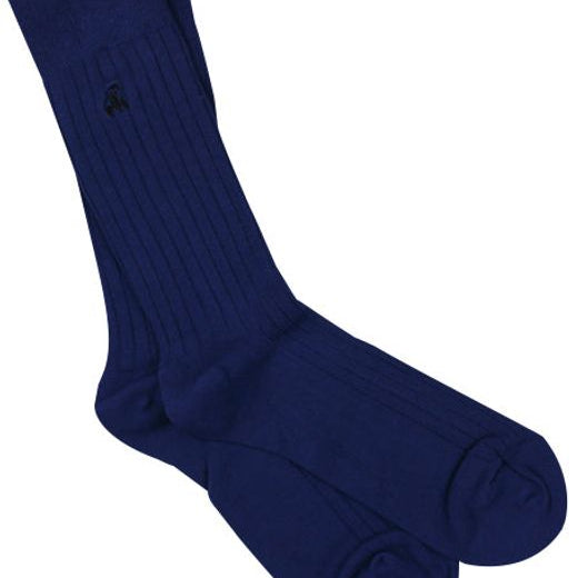 mens royal blue bamboo socks