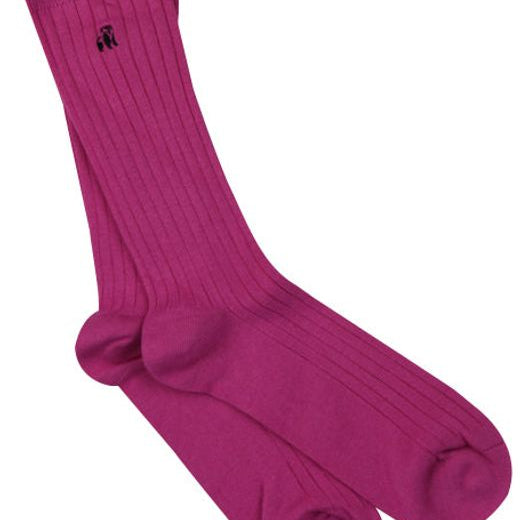 Cerise Pink Bamboo Socks by Swole Panda