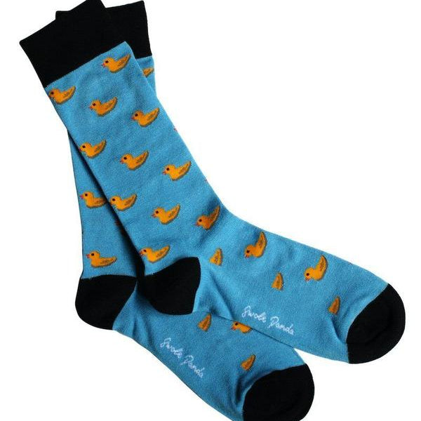 bamboo duck socks by Swole Panda