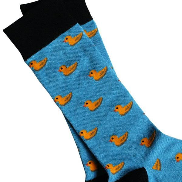 bamboo duck socks by Swole Panda