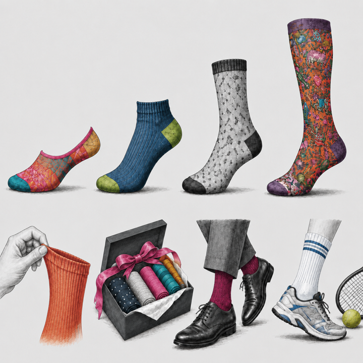 Womens Socks By Type