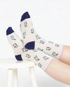 Bamboo rabbit theme socks by Thought