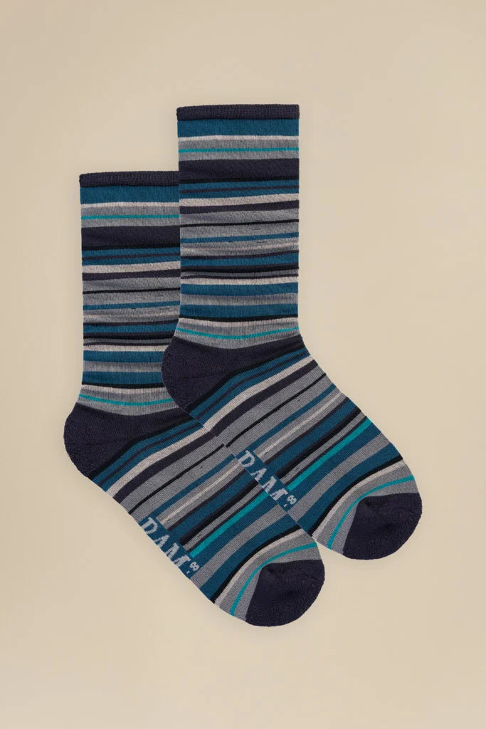 Set of striped bamboo socks by BAM