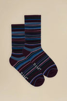 Set of striped bamboo socks by BAM