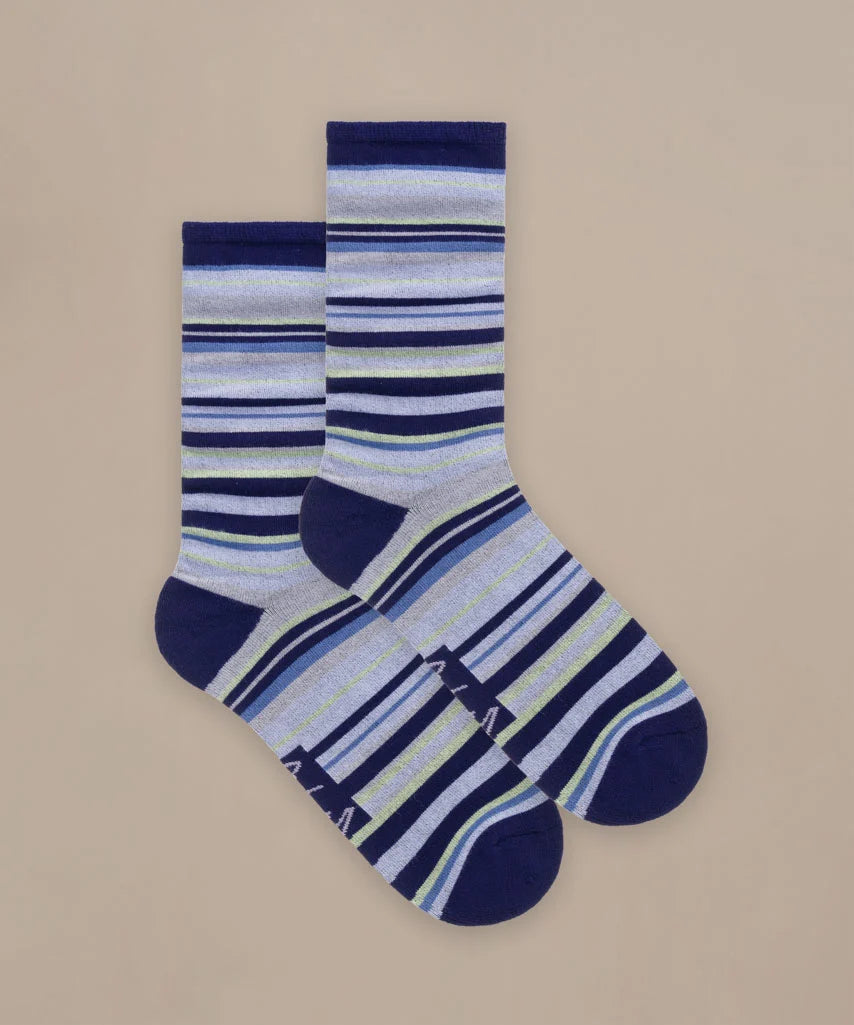 Set of striped bamboo socks by BAM