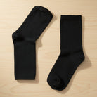 Black Bamboo Sensory School Socks