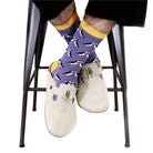 bamboo socks with a puffin theme by Mr Sparrow