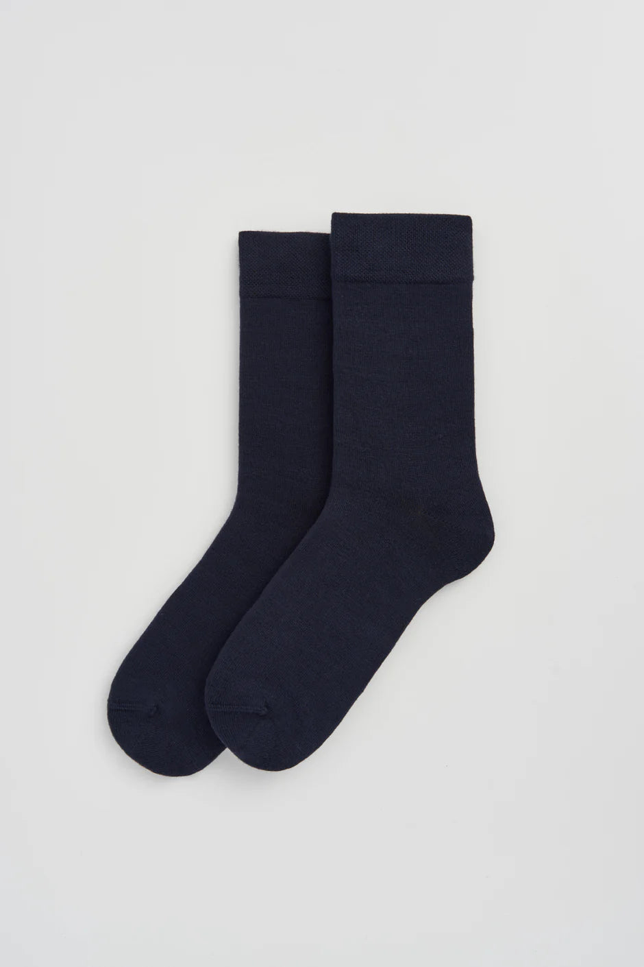 Inky blue bamboo socks by Pairs Scotland