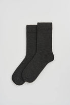 dark grey bamboo socks by Pairs Scotland