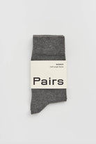 Correct grey bamboo socks by Pairs Scotland