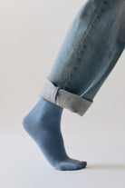 Sky blue bamboo socks by Pairs Scotland