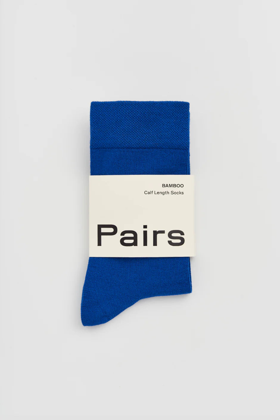royal blue bamboo socks by Pairs Scotland