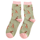 cat theme bamboo socks