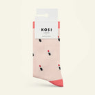 bamboo socks with lipstick theme by Kosi