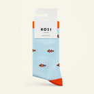 Bamboo socks with a nemo clown fish print by Kosi