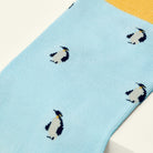 Bamboo socks with a penguin print by Kosi