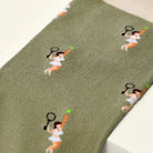 bamboo socks with racket sport theme by Kosi