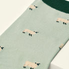 bamboo socks with a sheep print by Kosi