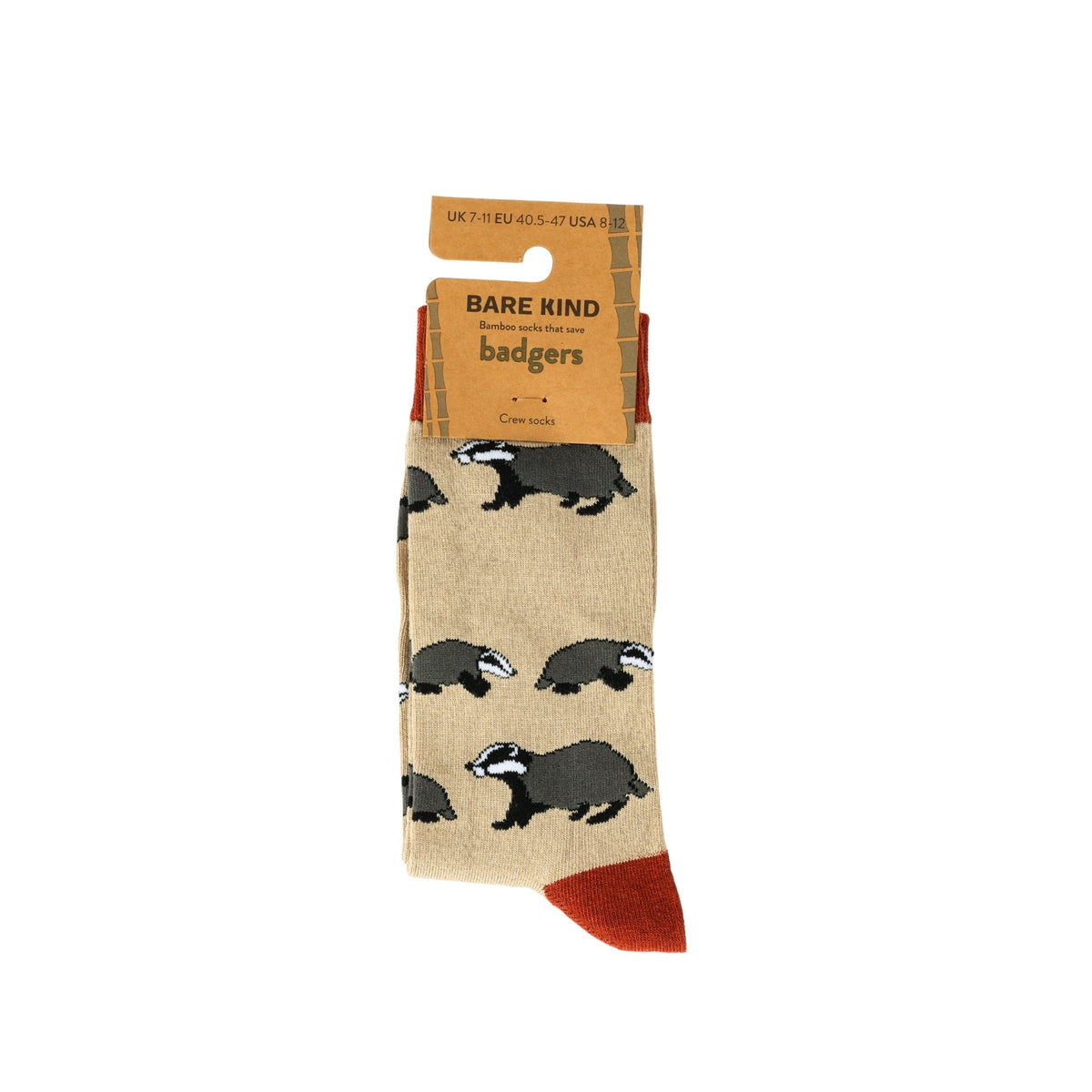 Save the Badgers Bamboo Socks by Bare Kind