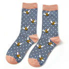 Bee bamboo socks gift box by Miss Sparrow