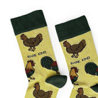 Save The Chickens bamboo socks by Bare Kind