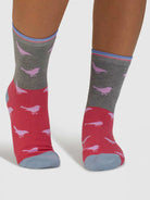 Bamboo bird socks by Thought