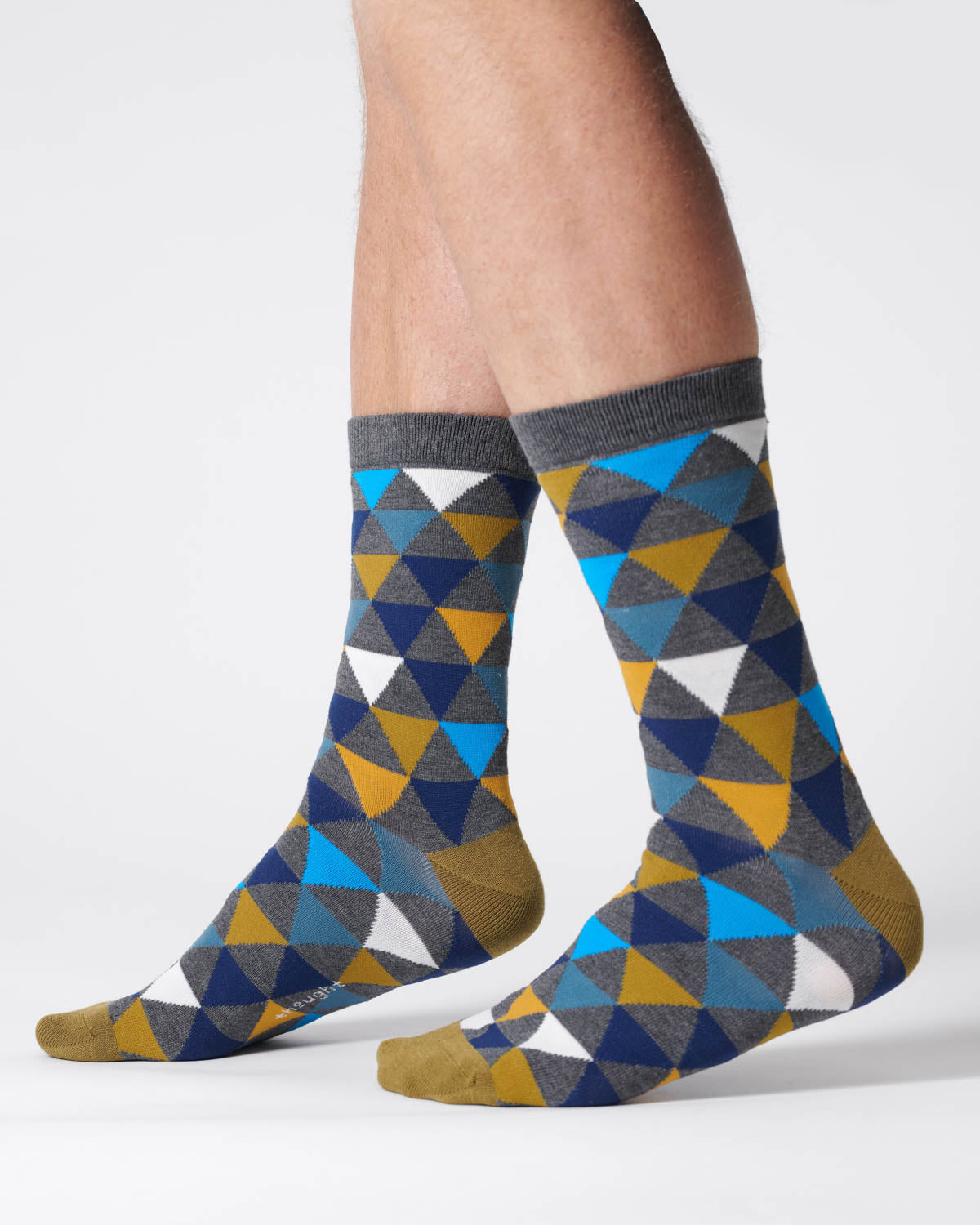 triangle bamboo socks by Thought
