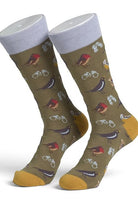Bamboo bird watch socks