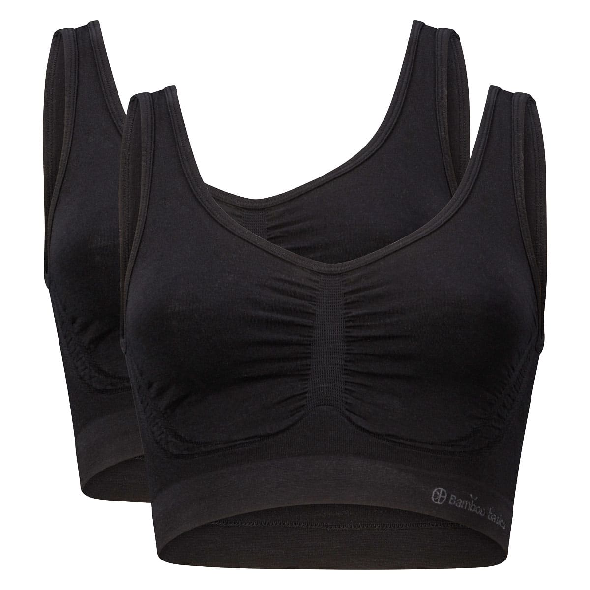 Womens Wildcat Organic Bamboo Pinch Front Sports Bra