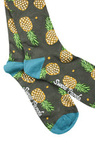 pineapple theme bamboo socks by Swole Panda