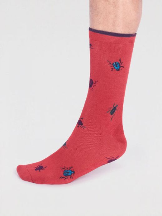 Bug design bamboo socks