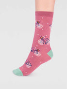 Bamboo bike socks by Thought