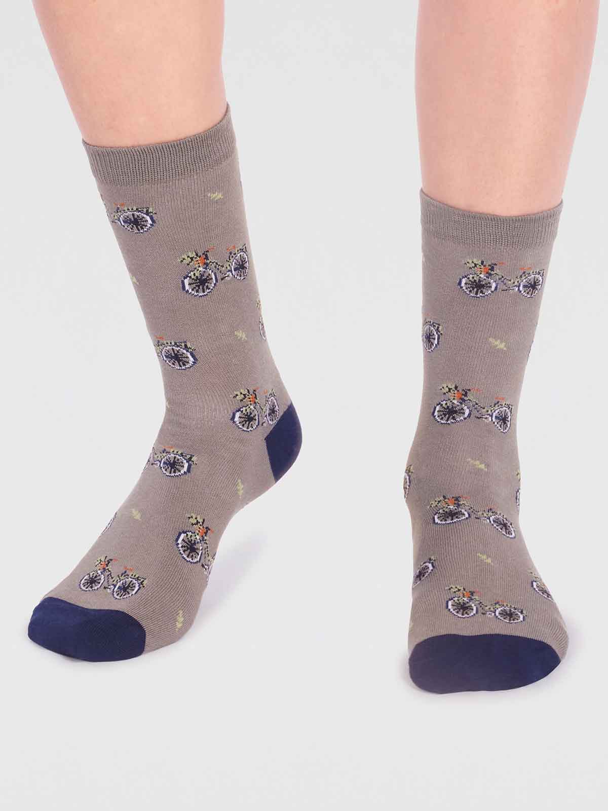 Bike bamboo socks by Thought 