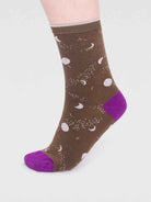 Starry theme bamboo socks by Thought