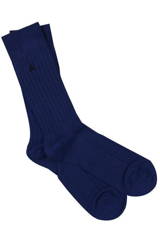 Royal Blue Bamboo Socks by Swole Panda